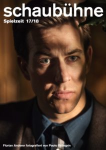 Florian Anderer in der Spielzeitkampagne 2017/2018 der Schaubühne am Lehniner Platz (Berlin). Foto: Paolo Pellegrin.