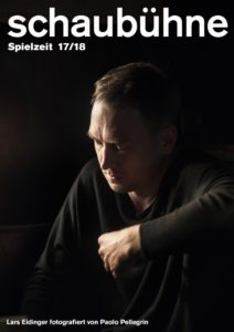 Lars Eidinger in der Spielzeitkampagne 2017/2018 der Schaubühne am Lehniner Platz (Berlin). Foto: Paolo Pellegrin.