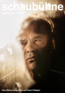 Felix Römer in der Spielzeitkampagne 2017/2018 der Schaubühne am Lehniner Platz (Berlin). Foto: Paolo Pellegrin.