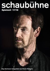 Jörg Hartmann in der Spielzeitkampagne 2017/2018 der Schaubühne am Lehniner Platz (Berlin). Foto: Paolo Pellegrin.