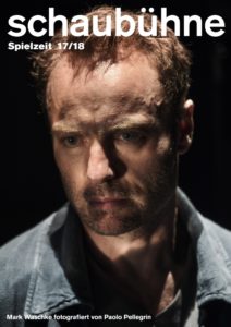 Mark Waschke in der Spielzeitkampagne 2017/2018 der Schaubühne am Lehniner Platz (Berlin). Foto: Paolo Pellegrin.