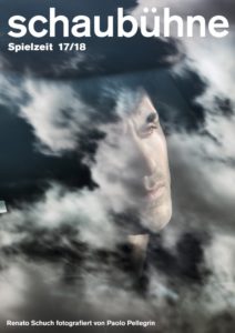Renato Schuch in der Spielzeitkampagne 2017/2018 der Schaubühne am Lehniner Platz (Berlin). Foto: Paolo Pellegrin.