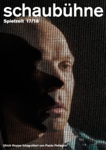Ulrich Hoppe in der Spielzeitkampagne 2017/2018 der Schaubühne am Lehniner Platz (Berlin). Foto: Paolo Pellegrin.