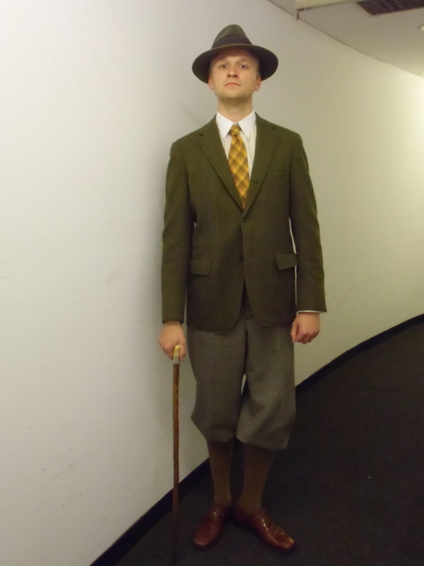 Laurenz Laufenberg in »Wengenroths Autorenklub, Ausgabe 5: Ödön von Horváth«. Foto: Marc Freitag.