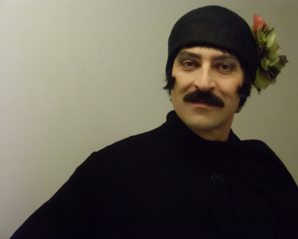 Patrick Wengenroth in »Wengenroths Autorenklub, Ausgabe 5: Ödön von Horváth«. Foto: Marc Freitag.