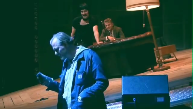 Thomas Ostermeier in »Wengenroths Autorenklub, Ausgabe 5: Ödön von Horváth«. Video: Schaubühne am Lehniner Platz, Berlin.