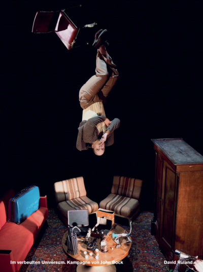 David Ruland in der Spielzeitkampagne 2019/2020 der Schaubühne am Lehniner Platz (Berlin). Foto: Thomas Aurin.