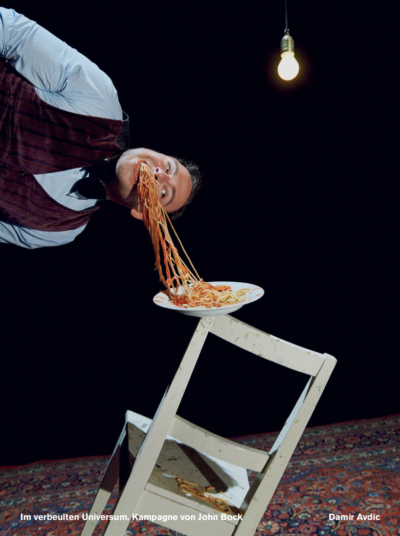 Damir Avdic in der Spielzeitkampagne 2019/2020 der Schaubühne am Lehniner Platz (Berlin). Foto: Thomas Aurin.