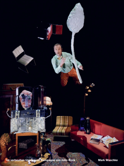 Mark Waschke in der Spielzeitkampagne 2019/2020 der Schaubühne am Lehniner Platz (Berlin). Foto: Thomas Aurin.