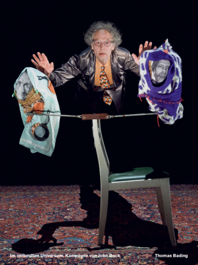 Thomas Bading in der Spielzeitkampagne 2019/2020 der Schaubühne am Lehniner Platz (Berlin). Foto: Thomas Aurin.