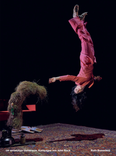 Ruth Rosenfeld in der Spielzeitkampagne 2019/2020 der Schaubühne am Lehniner Platz (Berlin). Foto: Thomas Aurin.