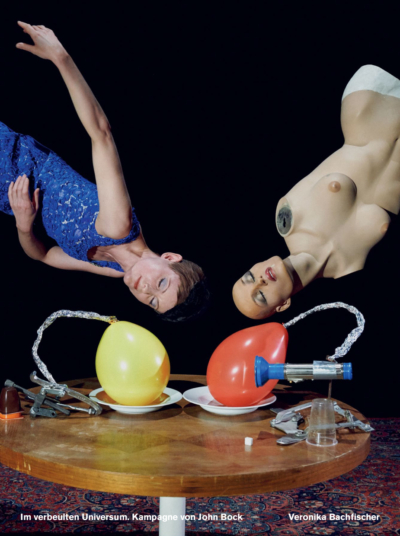 Veronika Bachfischer in der Spielzeitkampagne 2019/2020 der Schaubühne am Lehniner Platz (Berlin). Foto: Thomas Aurin.