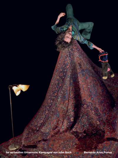 Bernardo Arias Porras in der Spielzeitkampagne 2019/2020 der Schaubühne am Lehniner Platz (Berlin). Foto: Thomas Aurin.