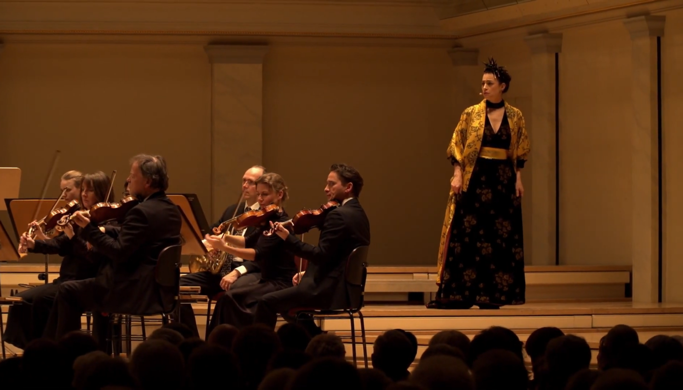 Ruth Rosenfeld in »Medea«. Video-Standbild.