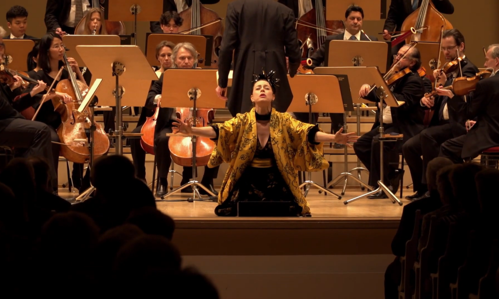 Ruth Rosenfeld in »Medea«. Video-Standbild.