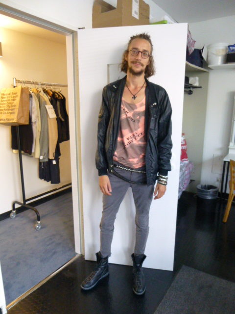 Bernardo Arias Porras in »Wengenroths Autorenklub, Ausgabe 4: Georg Büchner«. Foto: Marc Freitag.