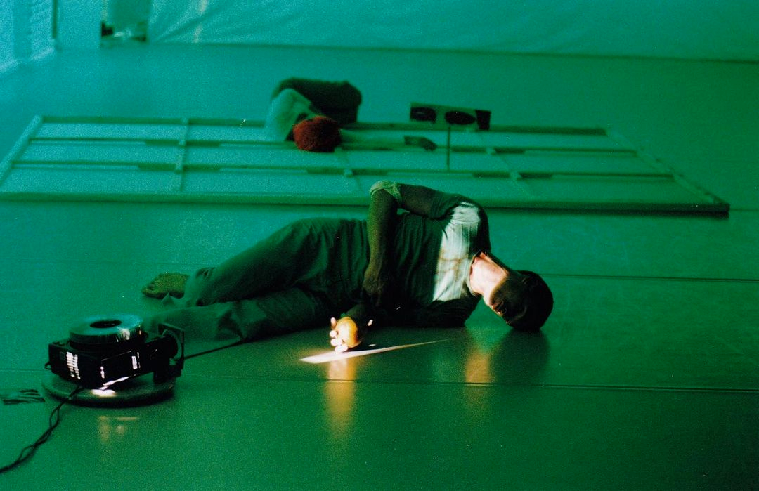 Andreas Müller und Susanne Martin in »Iosis«. Foto: Sebastian Greuner.