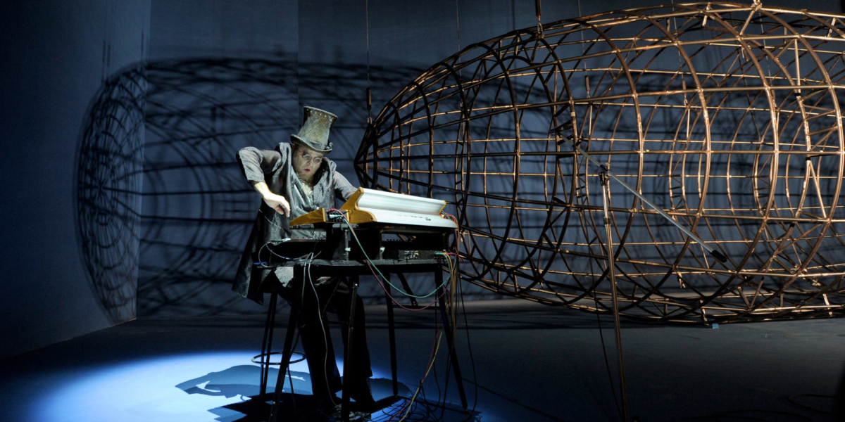 Ingo Günther in »Zeppelin«. Foto: Thomas Aurin.