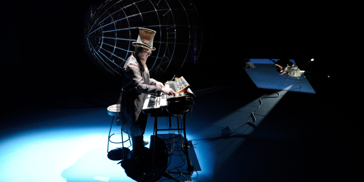 Ingo Günther in »Zeppelin«. Foto: Thomas Aurin.