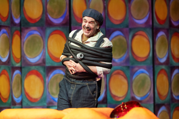 »Neues vom Räuber Hotzenplotz«. Sebastian Reck als Räuber Hotzenplotz. Foto: Silke Winkler.