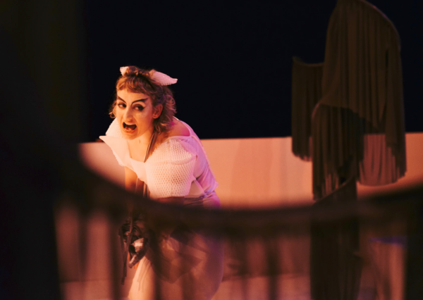 »Marsyas. Der Wettstreit«. Josephine Buchwitz (Marsyas). Foto: Jacintha Nolte.