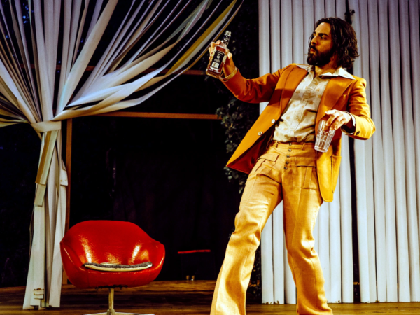 »Hedda Gabler«. Elias Baumann (Ejlert Lövborg). Foto: Geronimo Schmidt.